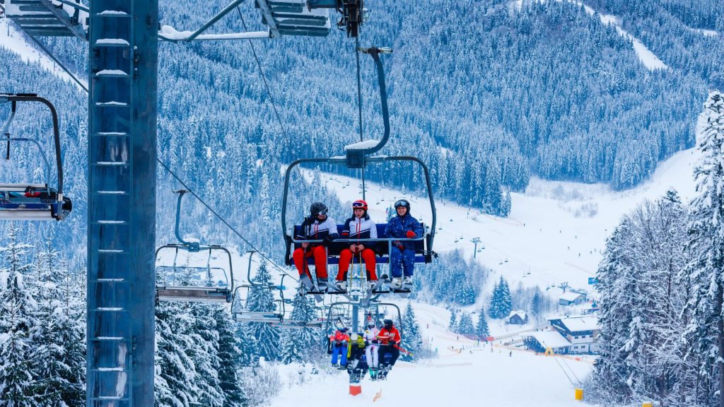 La vie étudiante au ski